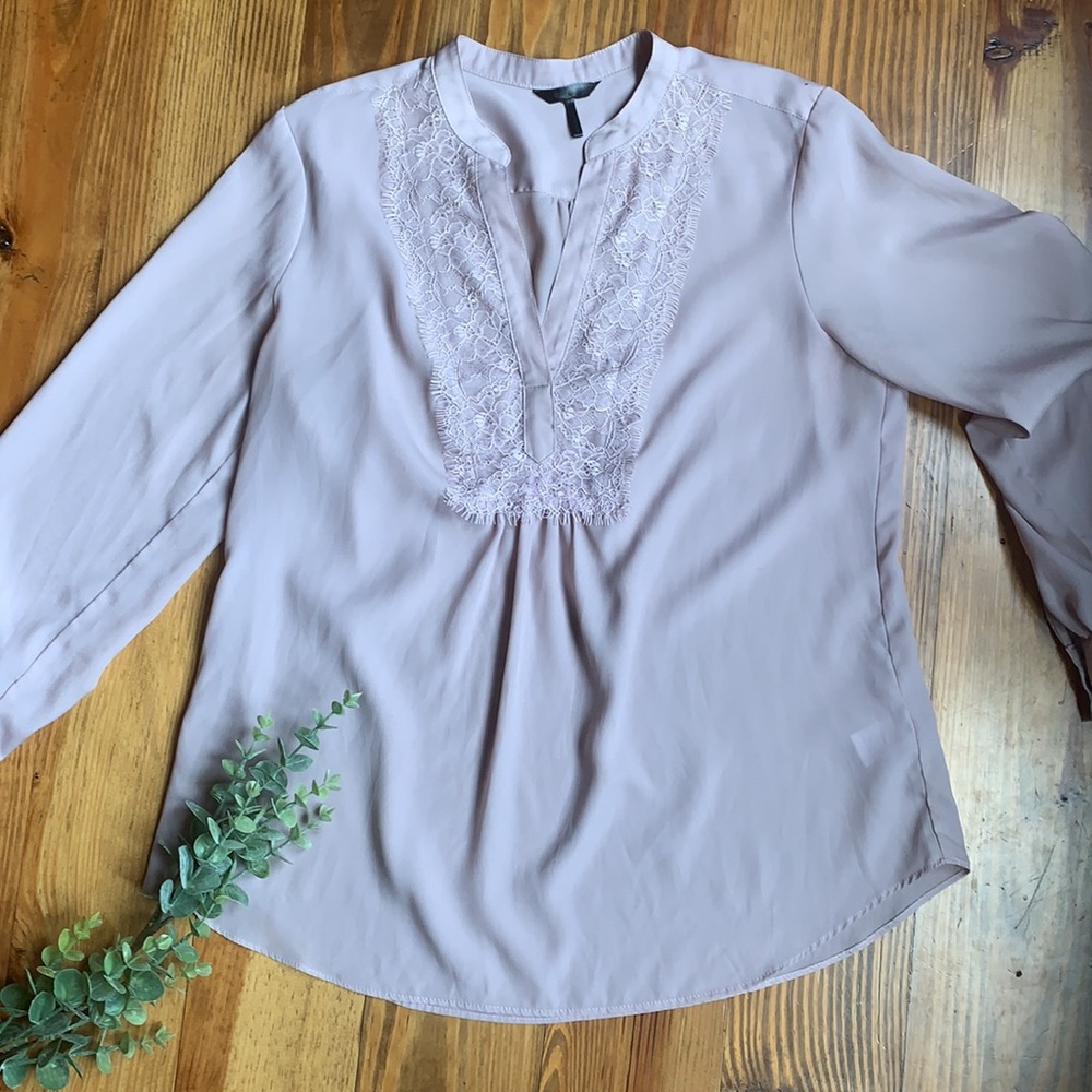 Daisy Fuentes Lilac Blouse